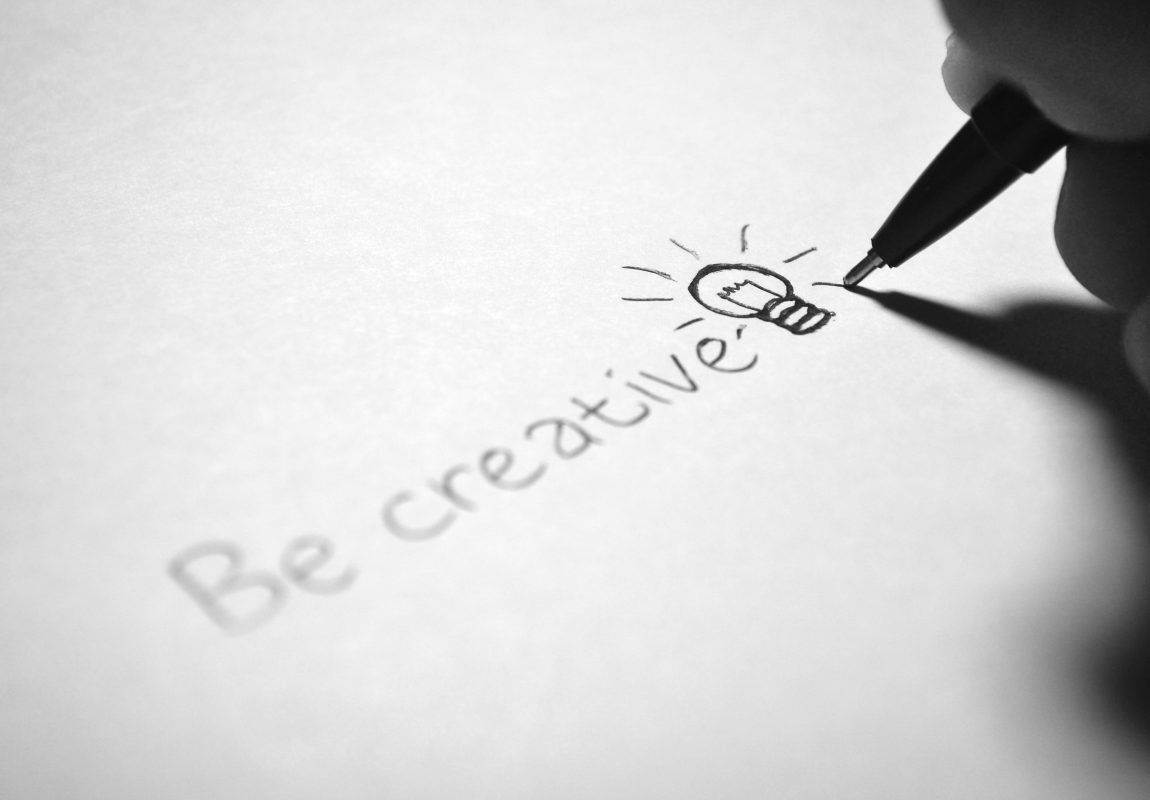 Motivationsspruch um im Bereich kreatives Schreiben Methoden anzuwenden