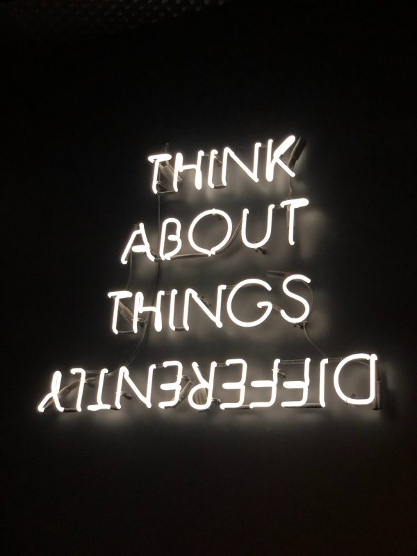 Slogan: Think about things differently